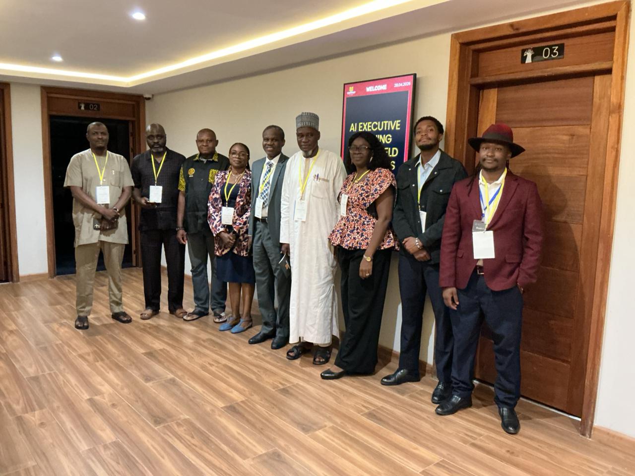 ITF participants during an executive AI training session